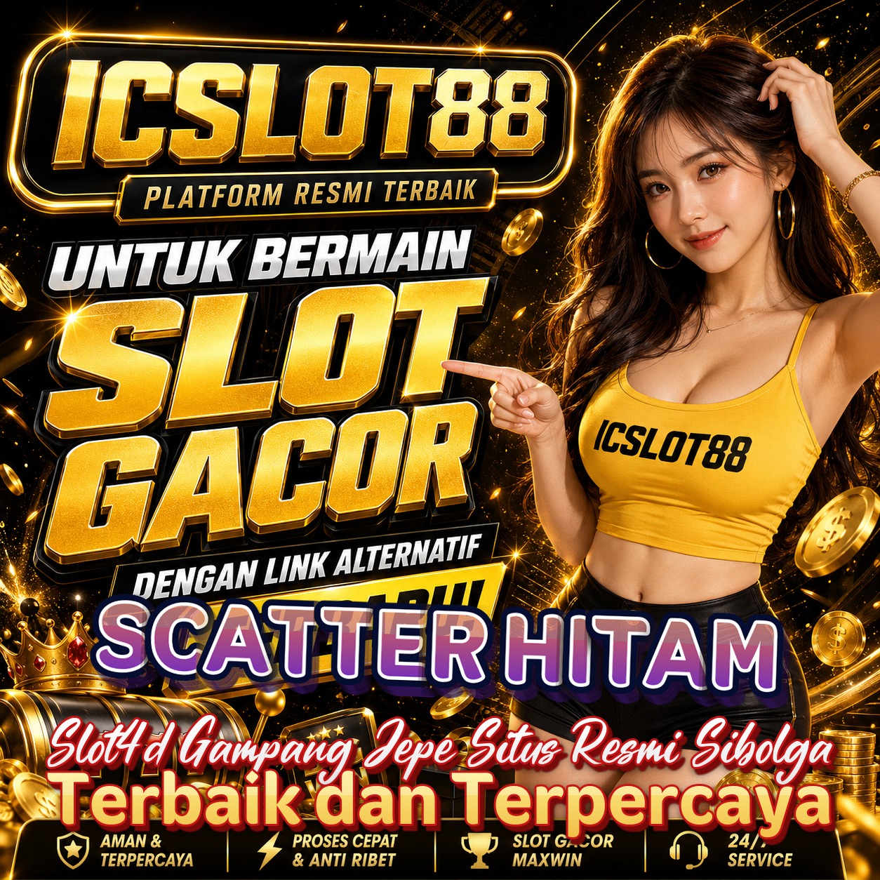 SCATTER HITAM