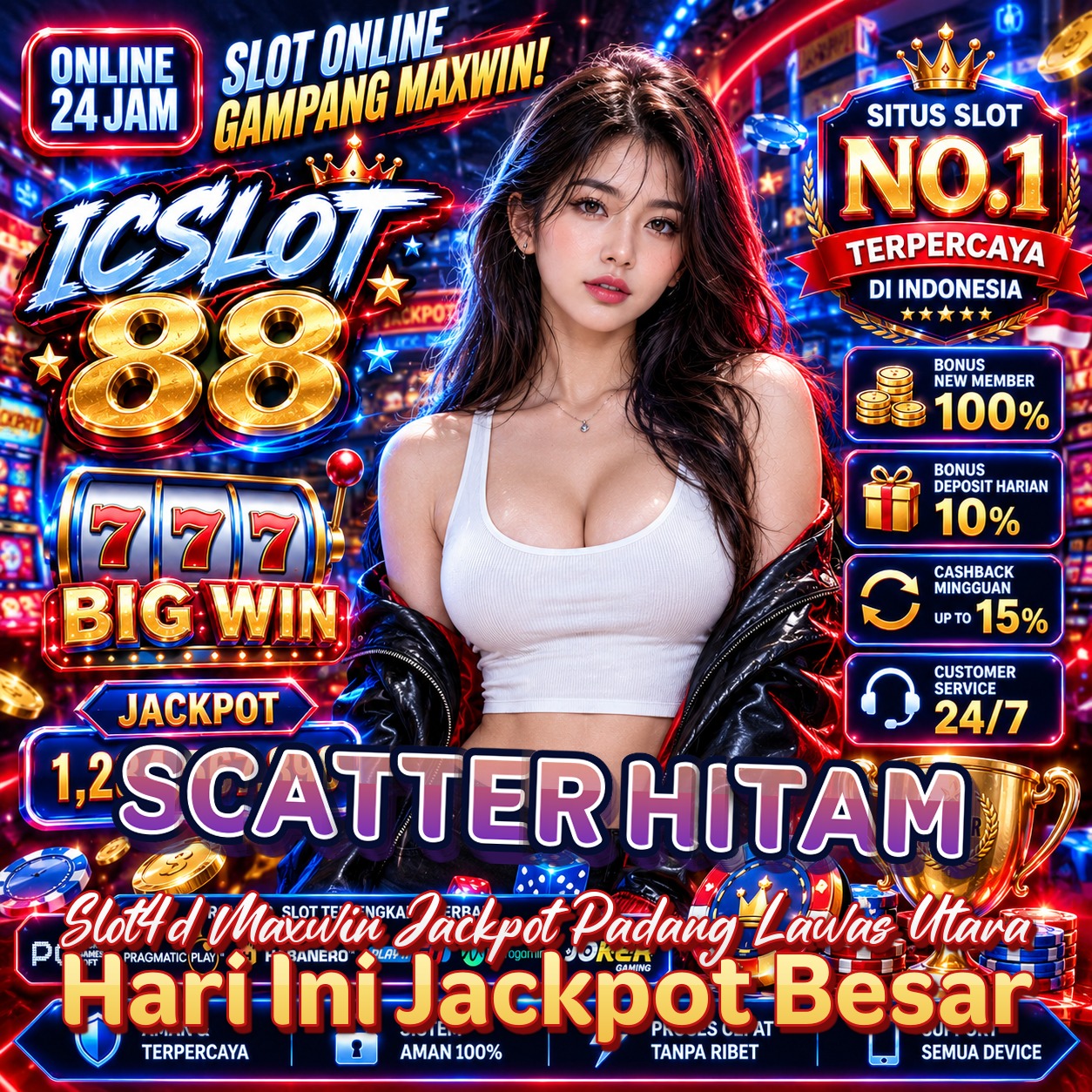 SCATTER HITAM